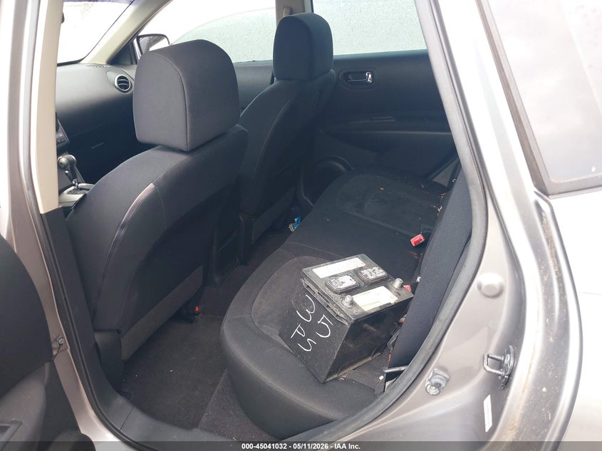 2008 Nissan Rogue sport VIN JN8AS58T78W010354 IAAI salvage auction — WATER/FLOOD, Clear (Florida), sold $225 on 2026-07-08 (photo 8)