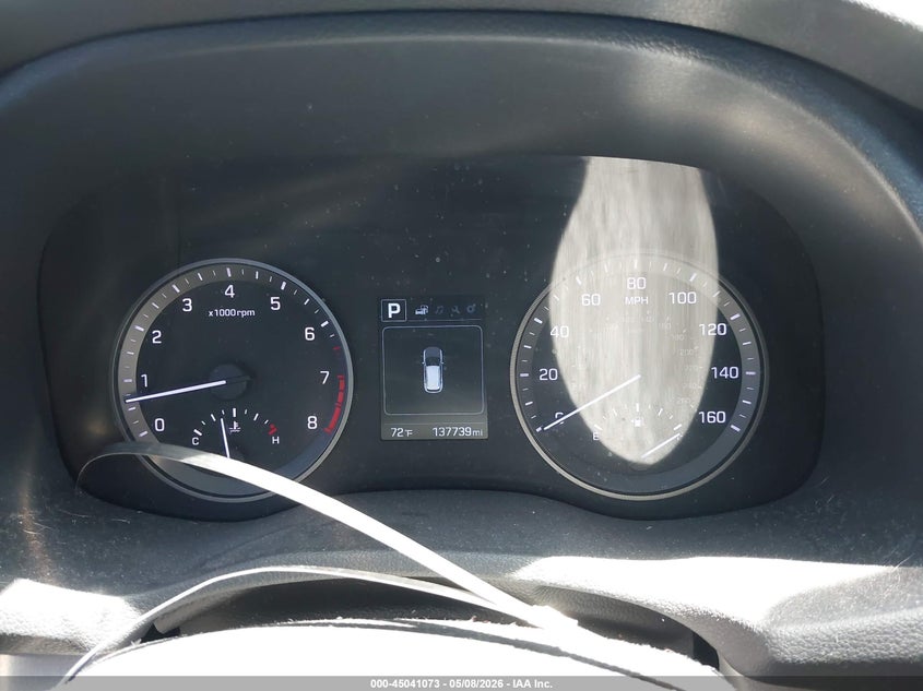 2017 Hyundai Tucson VIN KM8J3CA40HU406455 IAAI salvage auction — FRONT END, Clear (Oklahoma), sold $2,050 on 2026-07-29 (photo 7)