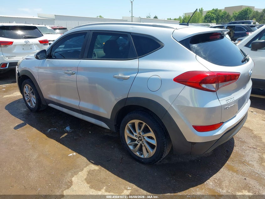 2017 Hyundai Tucson VIN KM8J3CA40HU406455 IAAI salvage auction — FRONT END, Clear (Oklahoma), sold $2,050 on 2026-07-29 (photo 3)