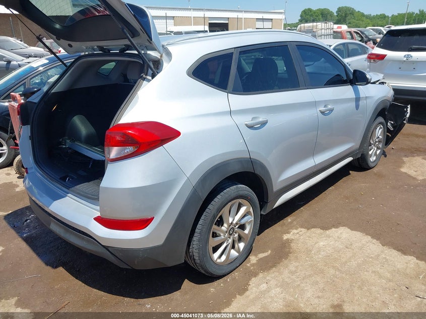2017 Hyundai Tucson VIN KM8J3CA40HU406455 IAAI salvage auction — FRONT END, Clear (Oklahoma), sold $2,050 on 2026-07-29 (photo 4)
