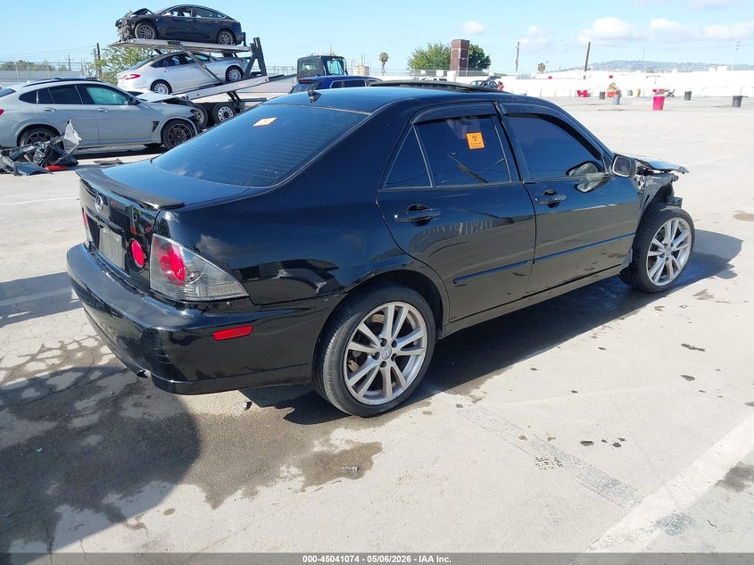 2003 Lexus Is VIN JTHBD192830067570 IAAI salvage auction — BIO HAZARD, Salvage (California), sold $475 on 2026-07-08 (photo 4)