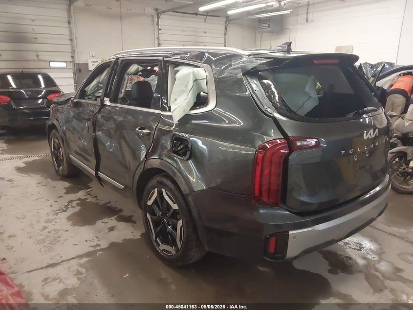 2023 Kia Telluride VIN 5XYP6DGC9PG368167 IAAI salvage auction — ALL OVER, Mv-907A (New York), sold $2,000 on 2026-07-09 (photo 3)