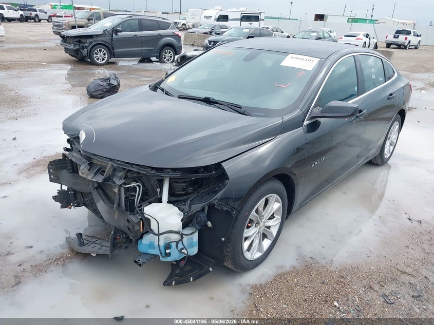 2022 Chevrolet Malibu VIN 1G1ZD5ST8NF140715 IAAI salvage auction — FRONT END, Original (Texas), sold $3,500 on 2026-07-06 (photo 2)