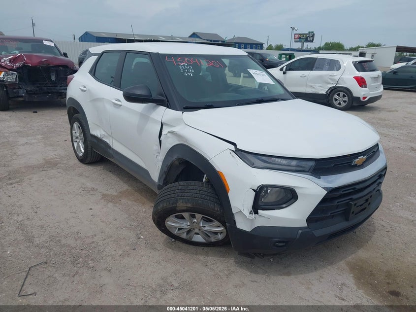 2023 Chevrolet Trailblazer VIN KL79MMS21PB048619 IAAI salvage auction — RIGHT SIDE, Salvage (Texas), sold $2,750 on 2026-07-08 (photo 6)