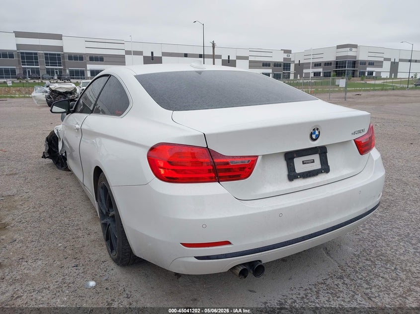 2017 BMW 4er VIN WBA4R7C57HK876343 IAAI salvage auction — LEFT FRONT, Original (Texas), sold $4,675 on 2026-07-14 (photo 3)