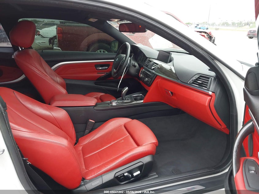 2017 BMW 4er VIN WBA4R7C57HK876343 IAAI salvage auction — LEFT FRONT, Original (Texas), sold $4,675 on 2026-07-14 (photo 5)