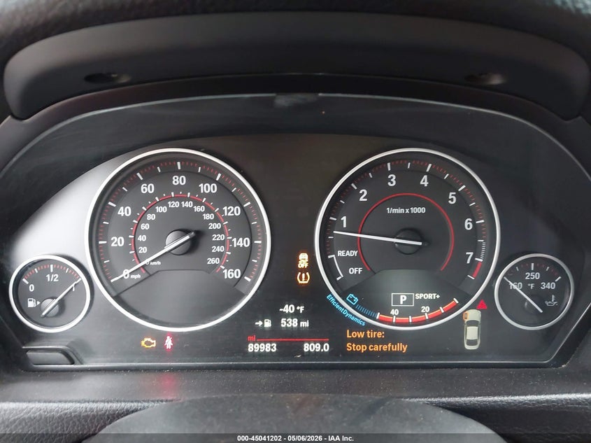 2017 BMW 4er VIN WBA4R7C57HK876343 IAAI salvage auction — LEFT FRONT, Original (Texas), sold $4,675 on 2026-07-14 (photo 7)