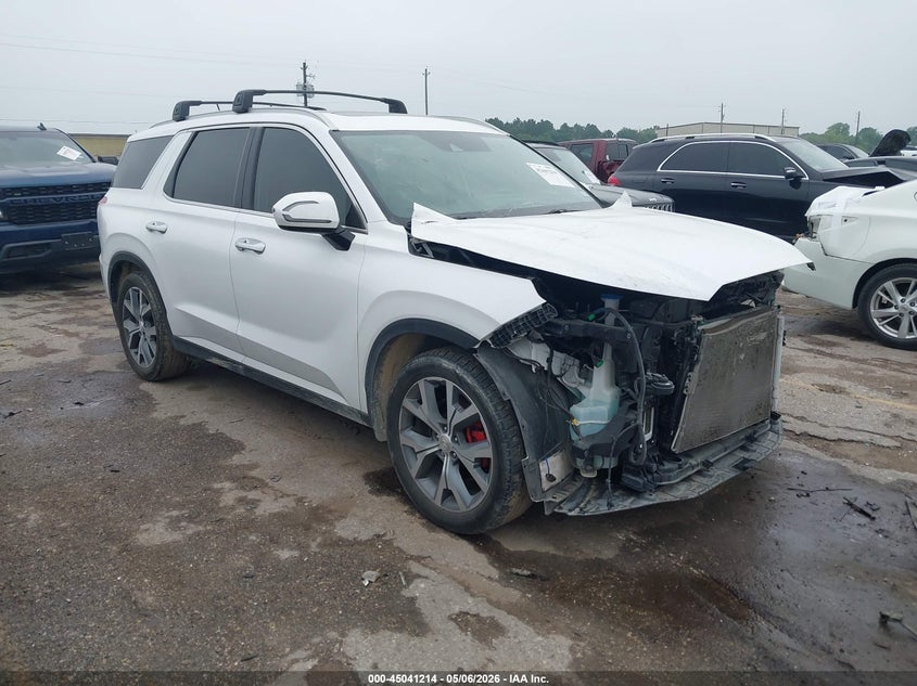 2021 Hyundai Palisade VIN KM8R34HE6MU209467 IAAI salvage auction — FRONT END, Original (Texas), sold $6,900 on 2026-07-27 (photo 1)