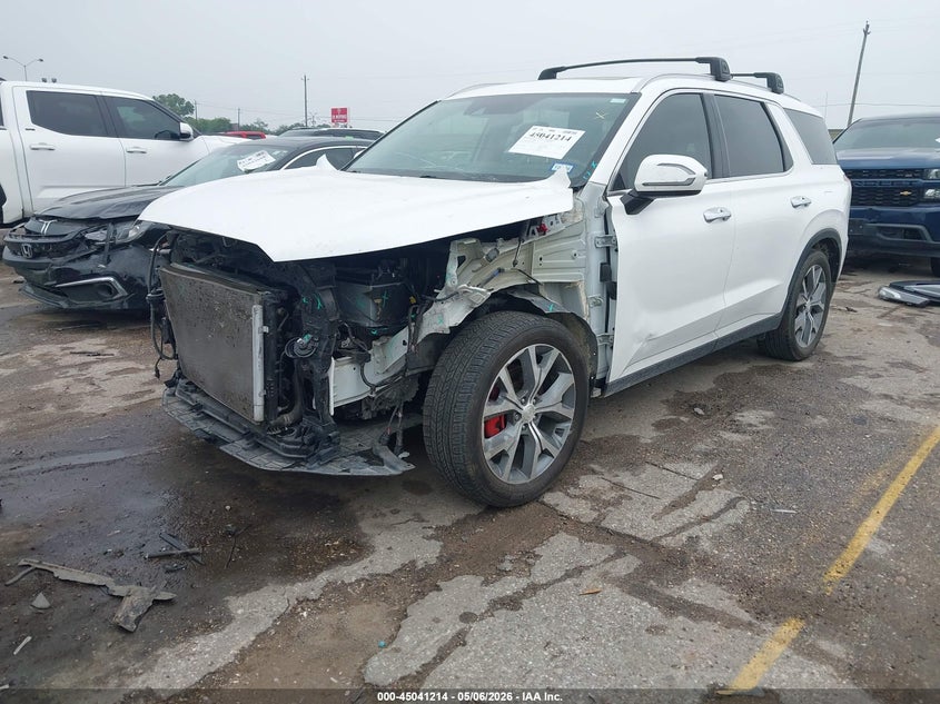 2021 Hyundai Palisade VIN KM8R34HE6MU209467 IAAI salvage auction — FRONT END, Original (Texas), sold $6,900 on 2026-07-27 (photo 2)