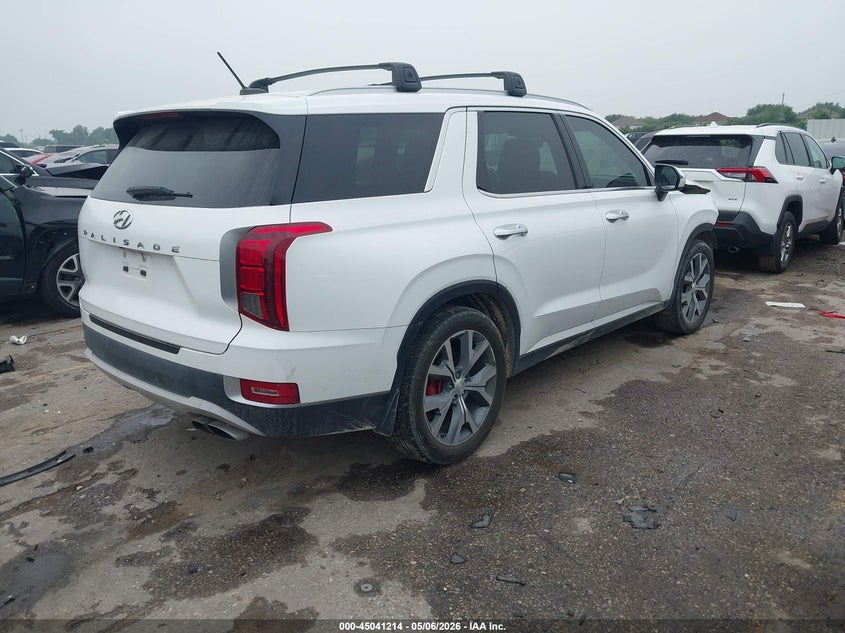 2021 Hyundai Palisade VIN KM8R34HE6MU209467 IAAI salvage auction — FRONT END, Original (Texas), sold $6,900 on 2026-07-27 (photo 4)