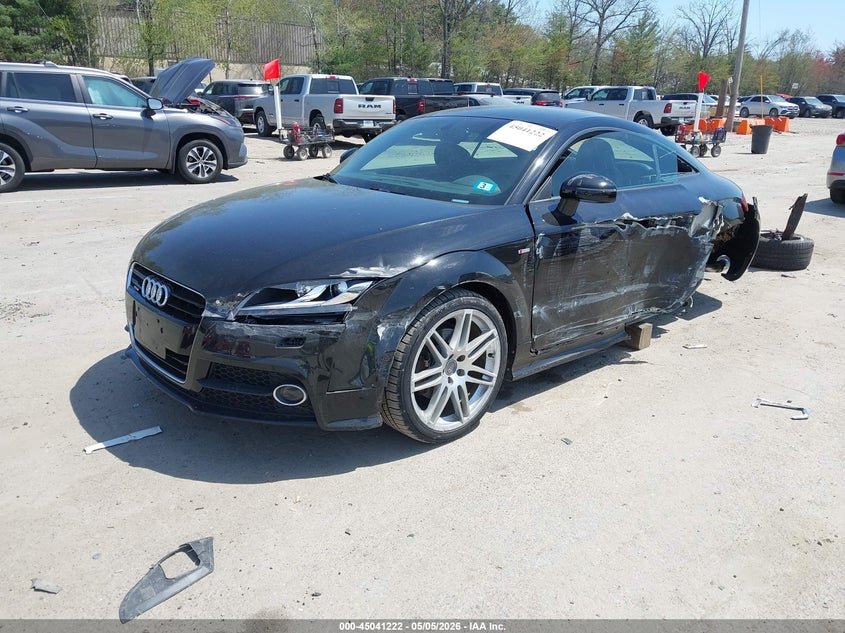 2014 Audi Tt VIN TRUBFAFK3E1000409 IAAI salvage auction — LEFT SIDE, Salvage (New Hampshire), sold $2,400 on 2026-07-29 (photo 2)