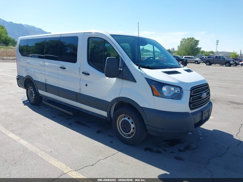 2018 Ford Transit-350 VIN 1FBZX2ZM9JKB42748 IAAI salvage auction — NORMAL WEAR, Sf97 (Utah), sold $28,150 on 2026-07-08 (photo 1)