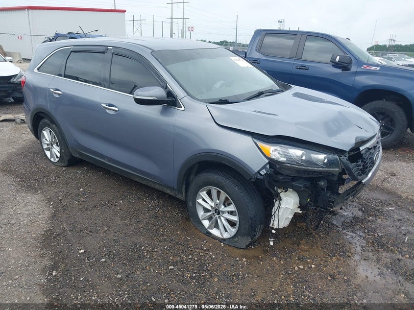 2020 Kia Sorento VIN 5XYPG4A39LG698018 IAAI salvage auction — FRONT END, Salvage (Louisiana), sold $975 on 2026-07-29 (photo 1)