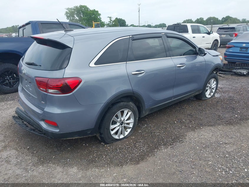 2020 Kia Sorento VIN 5XYPG4A39LG698018 IAAI salvage auction — FRONT END, Salvage (Louisiana), sold $975 on 2026-07-29 (photo 4)