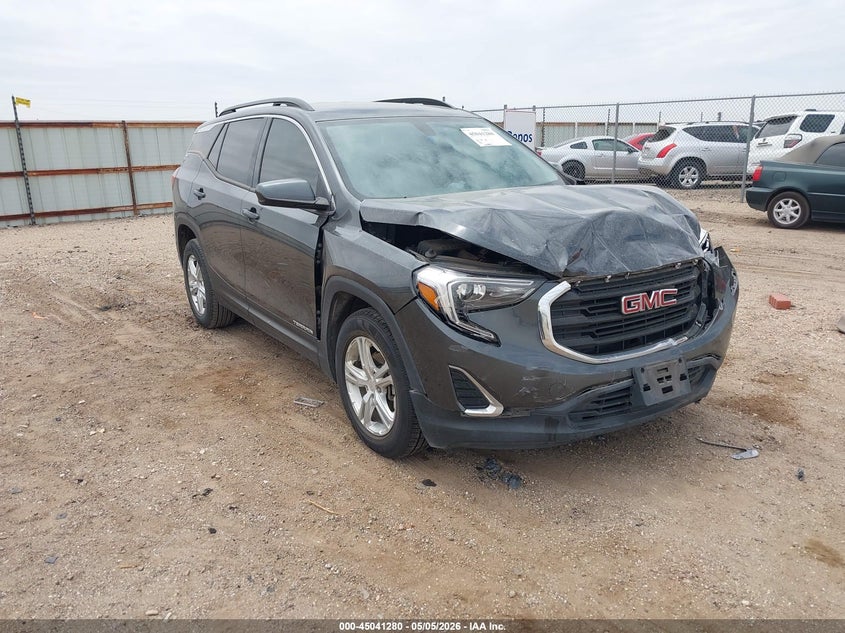 2019 Gmc Terrain VIN 3GKALMEV6KL159574 IAAI salvage auction — FRONT END, Salvage (Texas), sold $2,300 on 2026-08-24 (photo 1)