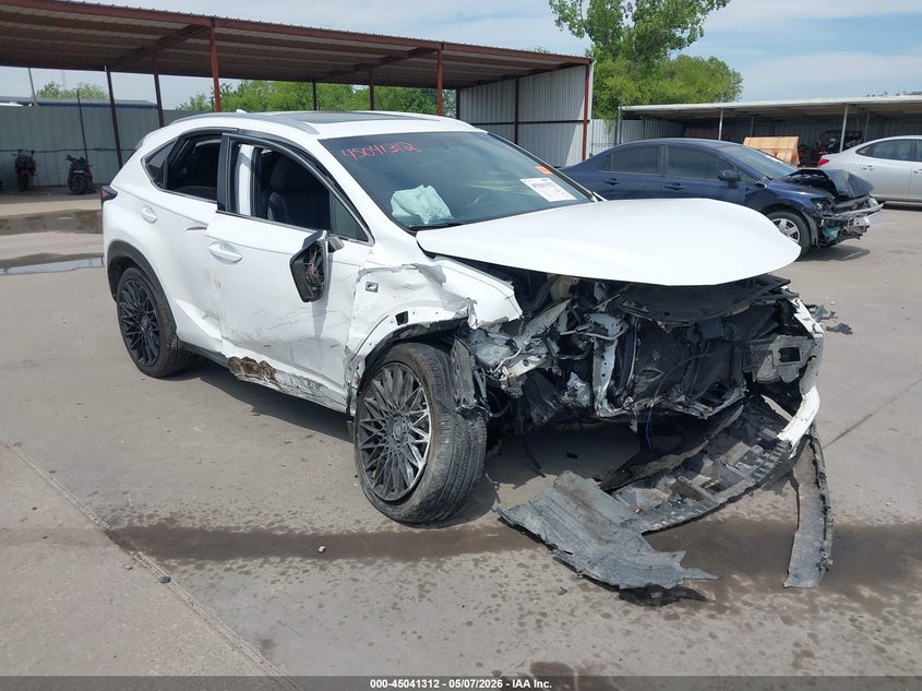 2017 Lexus Nx VIN JTJBARBZ3H2139610 IAAI salvage auction — FRONT END, Salvage Title, sold $1,725 on 2026-07-29 (photo 6)