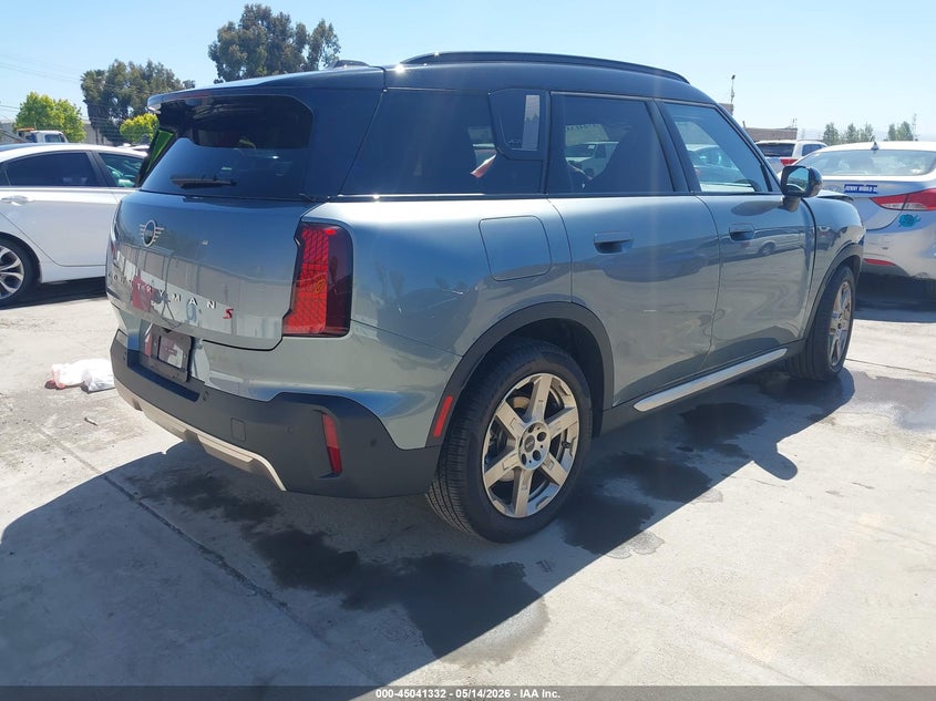 2025 Mini Countryman VIN WMZ23GA01S7P74629 IAAI salvage auction — FRONT END, Clear - Dealer Only (California), sold $8,300 on 2026-07-06 (photo 4)
