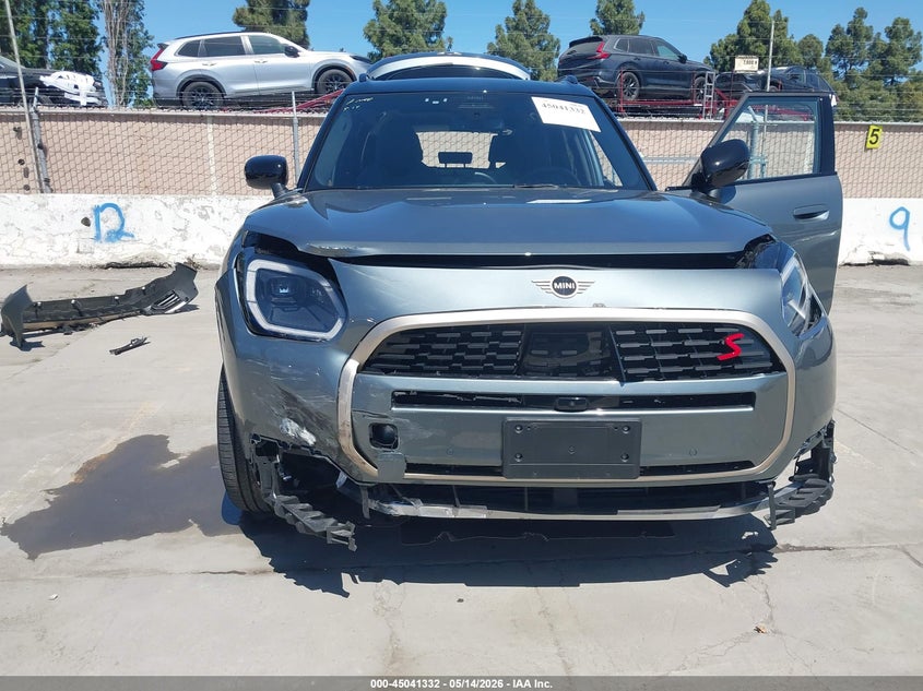 2025 Mini Countryman VIN WMZ23GA01S7P74629 IAAI salvage auction — FRONT END, Clear - Dealer Only (California), sold $8,300 on 2026-07-06 (photo 6)