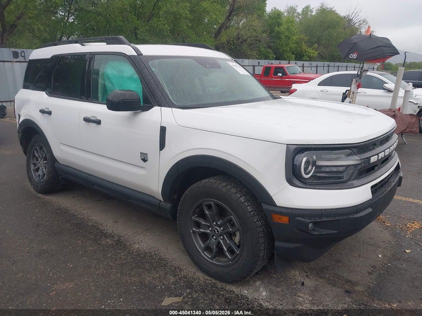 2024 Ford Bronco sport VIN 3FMCR9B69RRE17280 IAAI salvage auction — RIGHT REAR, Salvage (Utah), sold $7,850 on 2026-07-09 (photo 1)