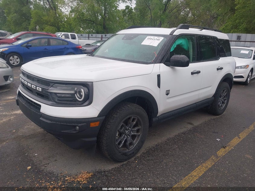 2024 Ford Bronco sport VIN 3FMCR9B69RRE17280 IAAI salvage auction — RIGHT REAR, Salvage (Utah), sold $7,850 on 2026-07-09 (photo 2)