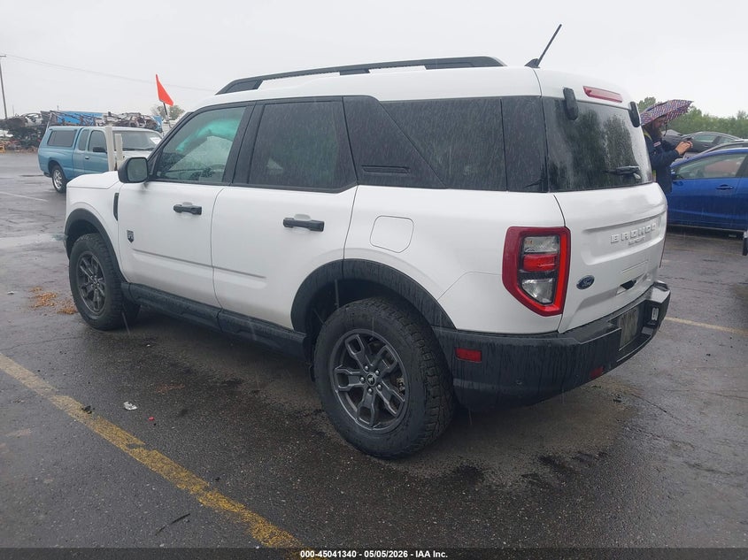 2024 Ford Bronco sport VIN 3FMCR9B69RRE17280 IAAI salvage auction — RIGHT REAR, Salvage (Utah), sold $7,850 on 2026-07-09 (photo 3)