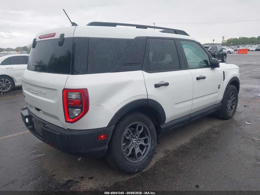 2024 Ford Bronco sport VIN 3FMCR9B69RRE17280 IAAI salvage auction — RIGHT REAR, Salvage (Utah), sold $7,850 on 2026-07-09 (photo 4)