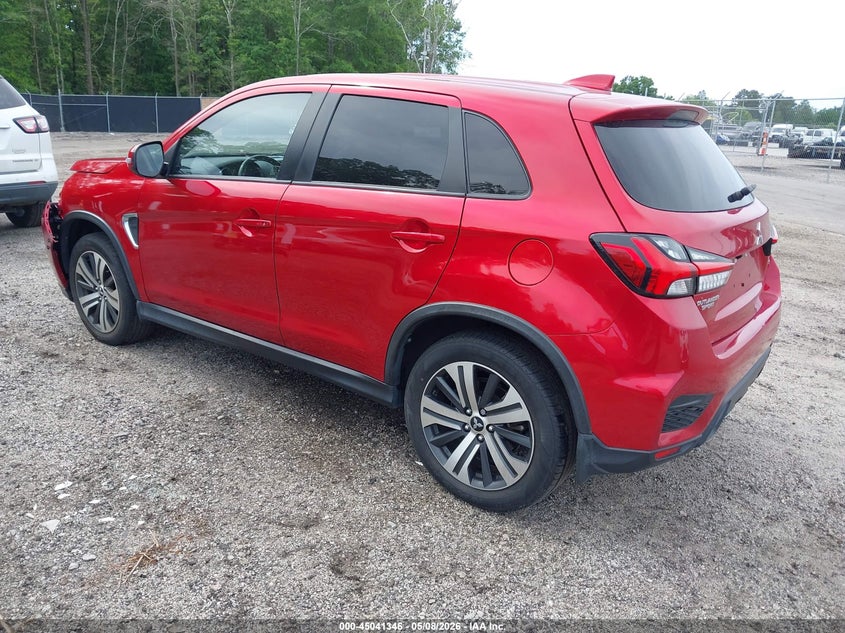 2022 Mitsubishi Outlander VIN JA4ARUAU7NU016869 IAAI salvage auction — FRONT END, Salvage Title, sold $3,650 on 2026-07-29 (photo 3)