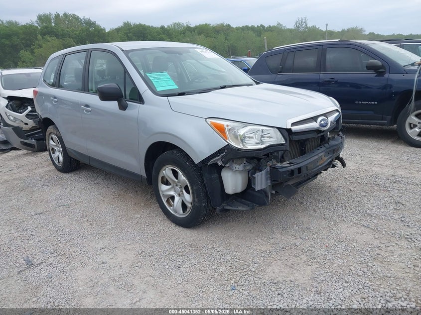 2016 Subaru Forester VIN JF2SJAAC9GH483330 IAAI salvage auction — FRONT END, Salvage (Ohio), sold $1,250 on 2026-07-15 (photo 1)