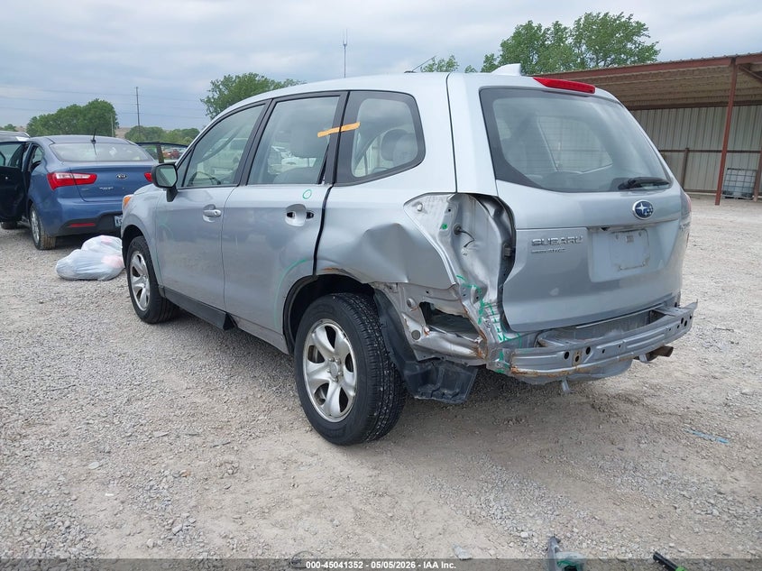 2016 Subaru Forester VIN JF2SJAAC9GH483330 IAAI salvage auction — FRONT END, Salvage (Ohio), sold $1,250 on 2026-07-15 (photo 3)