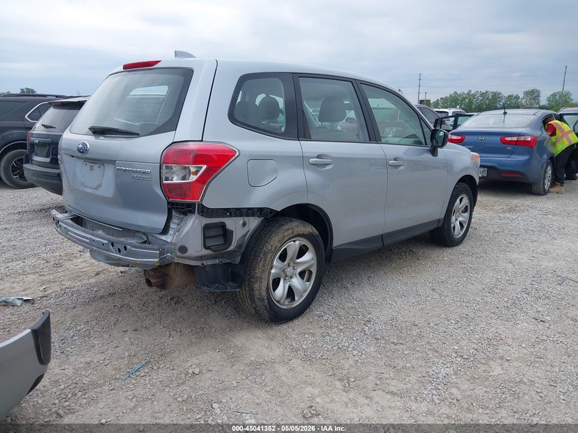 2016 Subaru Forester VIN JF2SJAAC9GH483330 IAAI salvage auction — FRONT END, Salvage (Ohio), sold $1,250 on 2026-07-15 (photo 4)