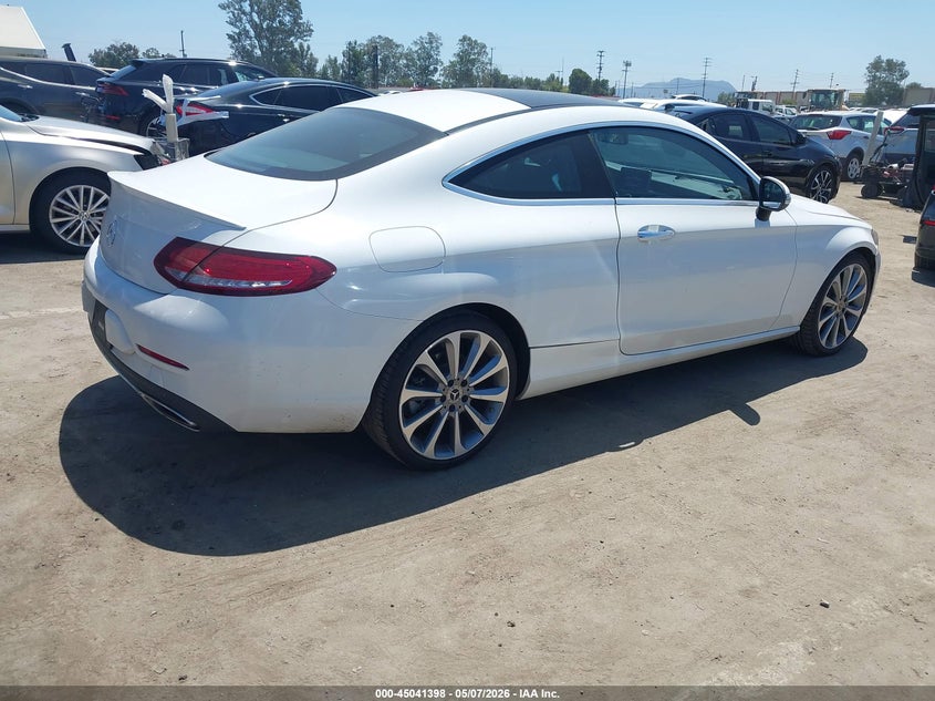 2018 Mercedes-benz C-klasse VIN WDDWJ4JB7JF729812 IAAI salvage auction — UNKNOWN, Clear - Dealer Only (California), sold $5,550 on 2026-07-29 (photo 4)