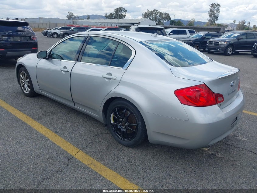 2008 Infiniti G35 VIN JNKBV61E68M223587 IAAI salvage auction — NORMAL WEAR, Salvage (Idaho), sold $1,675 on 2026-07-14 (photo 3)