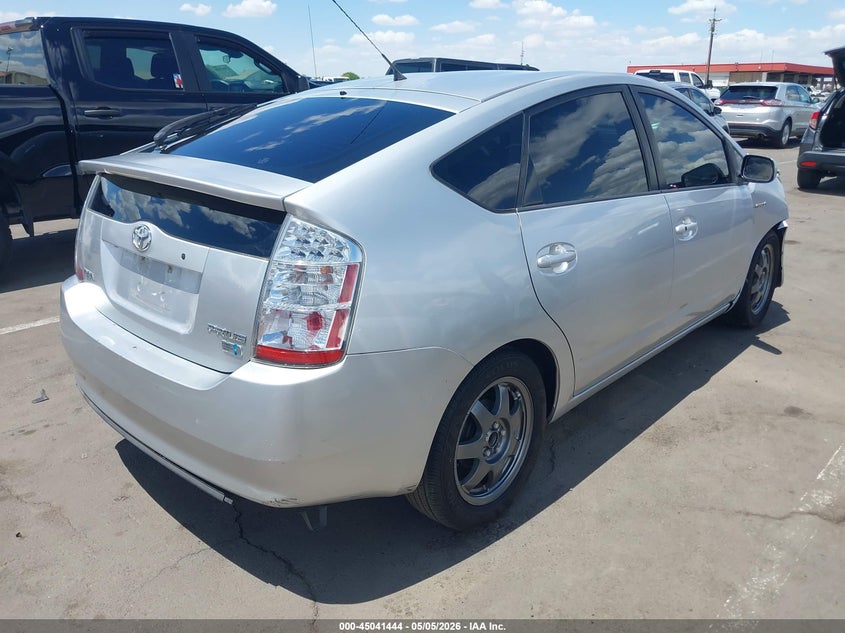 2007 Toyota Prius VIN JTDKB20U873294645 IAAI salvage auction — RIGHT FRONT, Salvage (Arizona), sold $250 on 2026-07-07 (photo 4)