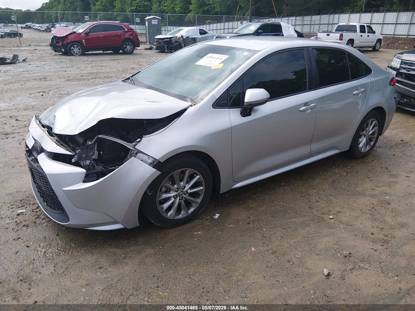 2021 Toyota Corolla VIN JTDVPMAE4MJ121732 IAAI salvage auction — FRONT END, Salvage (Georgia), sold $4,600 on 2026-07-23 (photo 2)