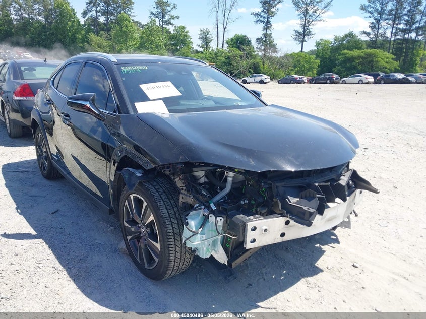 2020 Lexus Ux VIN JTHX9JBH0L2036100 IAAI salvage auction — FRONT END, Salvage (Georgia), sold $10,400 on 2026-07-09 (photo 1)