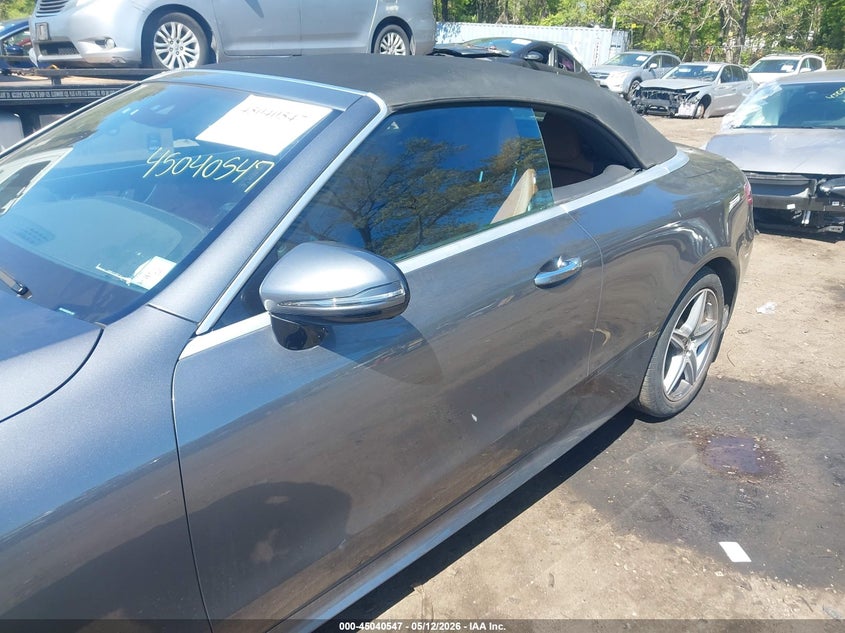2018 Mercedes-benz E-klasse VIN WDD1K6GB0JF041287 IAAI salvage auction — LEFT SIDE, Mv-907A (New York), sold $13,500 on 2026-08-11 (photo 6)
