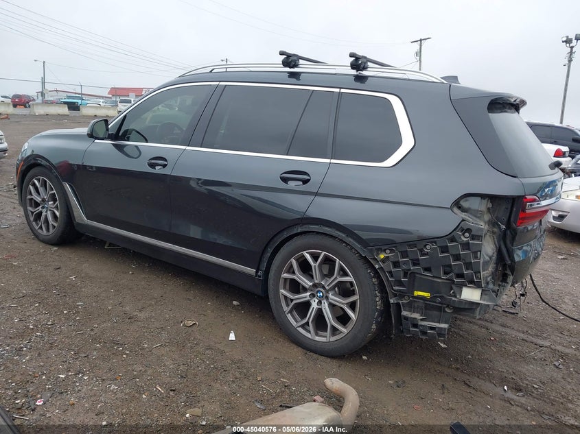 2021 BMW X7 VIN 5UXCW2C01M9H51792 IAAI salvage auction — REAR END, Salvage (Tennessee), sold $22,050 on 2026-07-17 (photo 3)