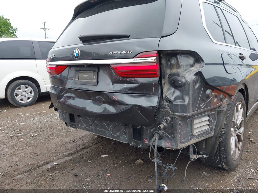 2021 BMW X7 VIN 5UXCW2C01M9H51792 IAAI salvage auction — REAR END, Salvage (Tennessee), sold $22,050 on 2026-07-17 (photo 6)