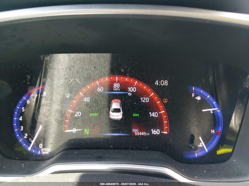 2021 Toyota Corolla VIN 5YFFPMAE9MP176211 IAAI salvage auction — LEFT REAR, Salvage (New Mexico), sold $7,100 on 2026-07-13 (photo 7)