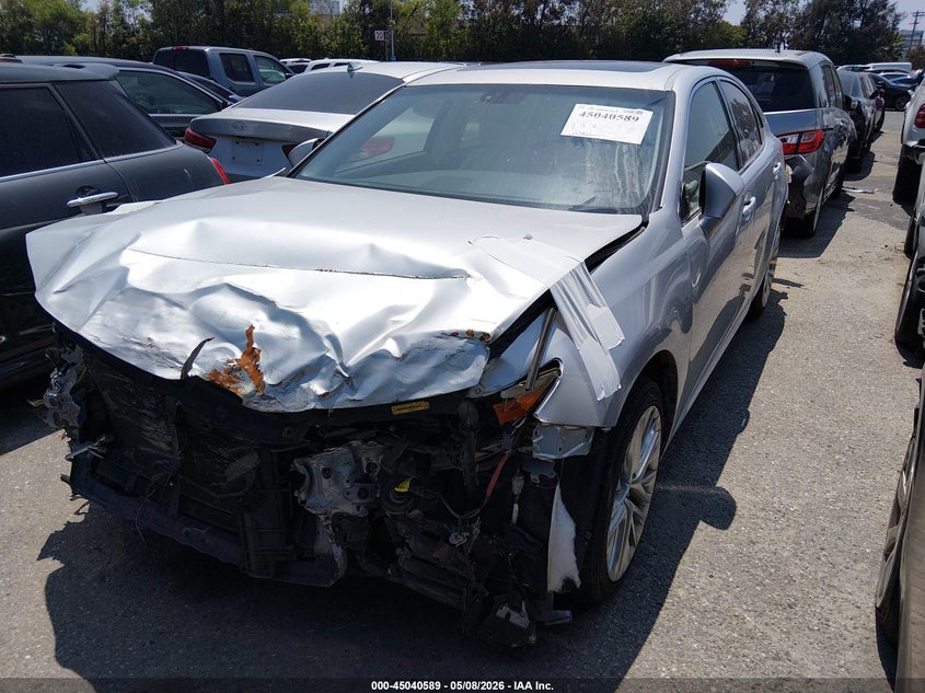 2014 Lexus ES VIN JTHBK1GG4E2142583 IAAI salvage auction — FRONT & REAR, Salvage (California), sold $1,100 on 2026-07-16 (photo 2)