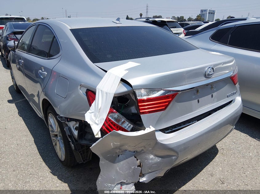 2014 Lexus ES VIN JTHBK1GG4E2142583 IAAI salvage auction — FRONT & REAR, Salvage (California), sold $1,100 on 2026-07-16 (photo 3)