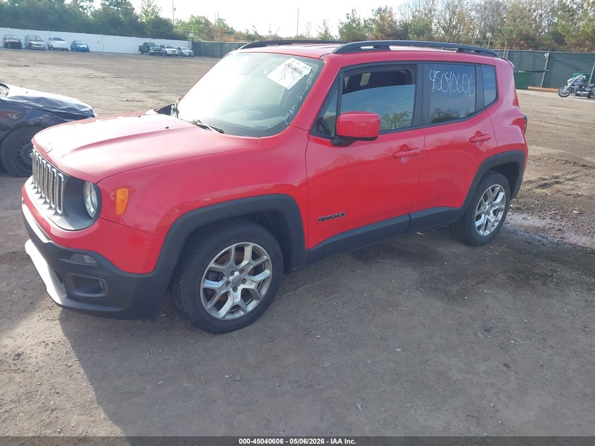 2015 Jeep Renegade VIN ZACCJABT4FPB22192 IAAI salvage auction — RIGHT SIDE, Clear (Indiana), sold $1,700 on 2026-07-14 (photo 2)