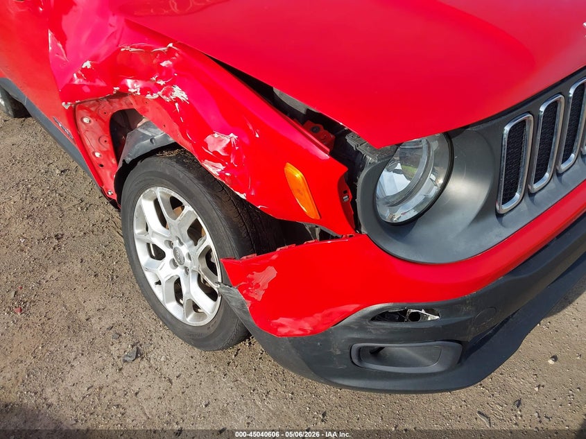 2015 Jeep Renegade VIN ZACCJABT4FPB22192 IAAI salvage auction — RIGHT SIDE, Clear (Indiana), sold $1,700 on 2026-07-14 (photo 6)