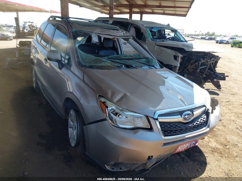 2016 Subaru Forester VIN JF2SJAHC1GH514494 IAAI salvage auction — ROLLOVER, Salvage (Arizona), sold $600 on 2026-07-21 (photo 1)