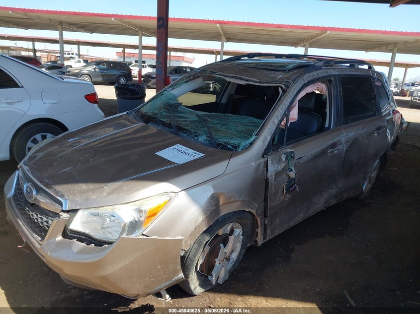 2016 Subaru Forester VIN JF2SJAHC1GH514494 IAAI salvage auction — ROLLOVER, Salvage (Arizona), sold $600 on 2026-07-21 (photo 2)