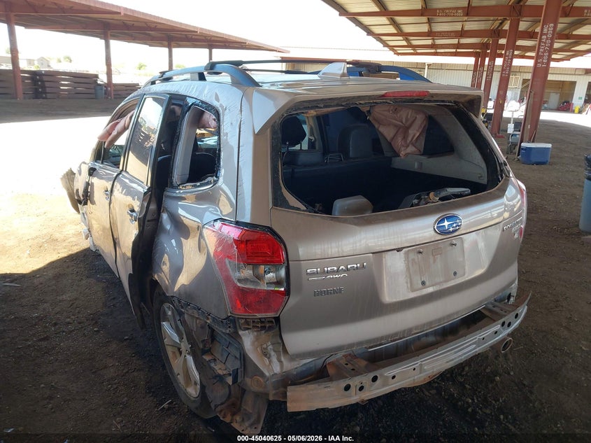 2016 Subaru Forester VIN JF2SJAHC1GH514494 IAAI salvage auction — ROLLOVER, Salvage (Arizona), sold $600 on 2026-07-21 (photo 3)