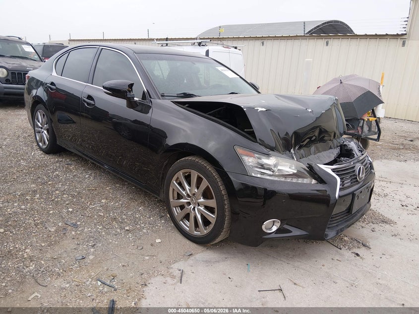 2013 Lexus Gs VIN JTHBE1BL1D5023270 IAAI salvage auction — FRONT END, Salvage (Texas), sold $1,775 on 2026-07-06 (photo 1)