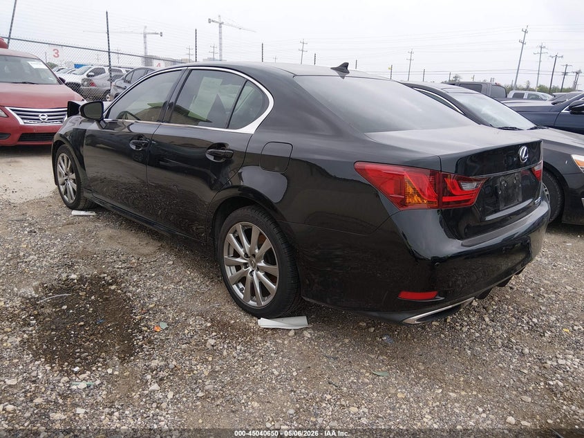2013 Lexus Gs VIN JTHBE1BL1D5023270 IAAI salvage auction — FRONT END, Salvage (Texas), sold $1,775 on 2026-07-06 (photo 3)