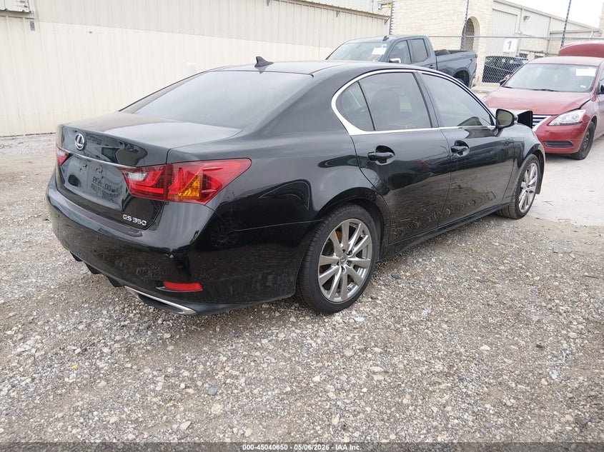 2013 Lexus Gs VIN JTHBE1BL1D5023270 IAAI salvage auction — FRONT END, Salvage (Texas), sold $1,775 on 2026-07-06 (photo 4)