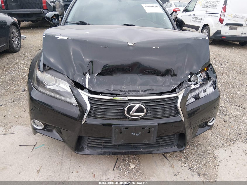 2013 Lexus Gs VIN JTHBE1BL1D5023270 IAAI salvage auction — FRONT END, Salvage (Texas), sold $1,775 on 2026-07-06 (photo 6)